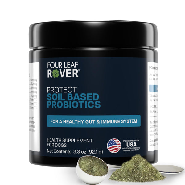 Four Leaf Rover Protect Soil-Based Probiotics Dog Supplement