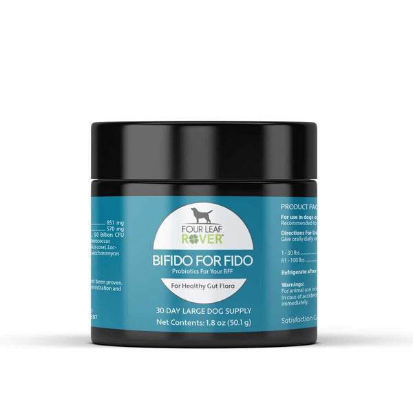 Four Leaf Rover Bifido for Fido Gut Health Dog Supplement