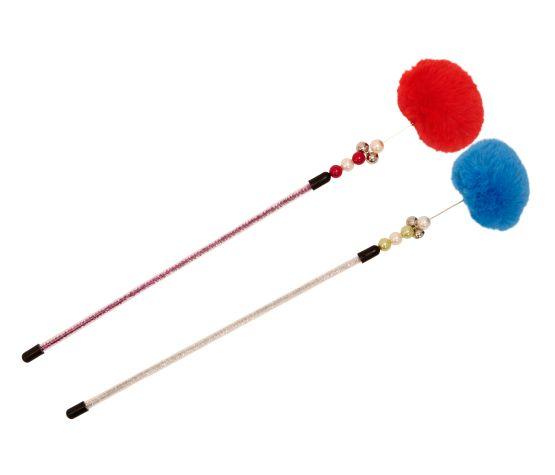 Bud'z Cardinal Jar Feather Cat Toy