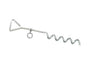 Bud'z Metal Spiral Stake Dog Tie Out