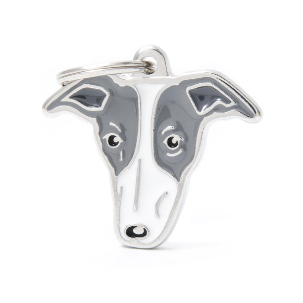 MyFamily Friends Whippet Pet ID Tag, Medium