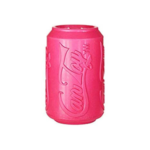 SodaPup Puppy Can Dog Toy, Pink