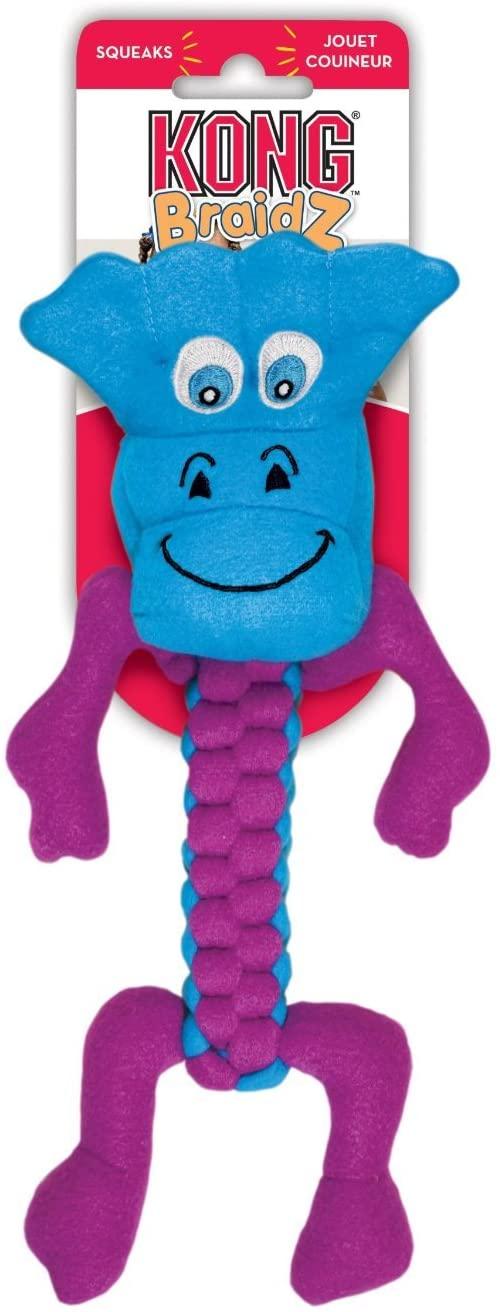 KONG Braidz Gecko Dog Toy