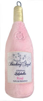 Huxley & Kent Jouet en peluche Power Plush Yappy Hour Barking Angel Rose pour chien.