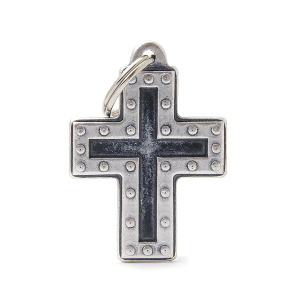 MyFamily Bronx Cross Crox Futuristic Pet ID Tag