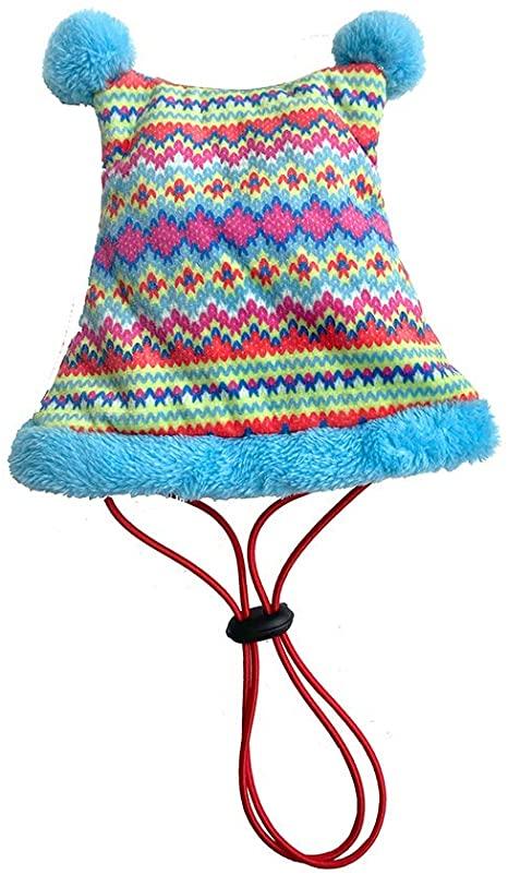 Huxley & Kent Fairisle Double Peak Hat with SnugFit for Dogs