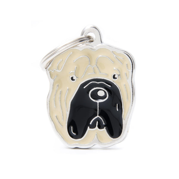 MyFamily Friends Shar Pei Pet ID Tag, Medium