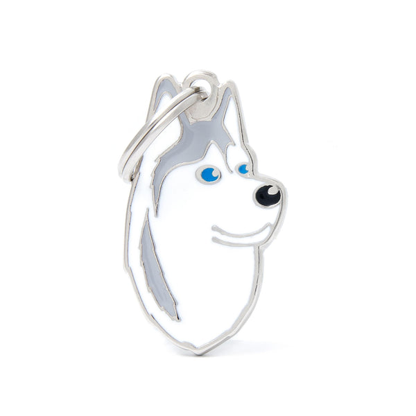 MyFamily Friends Siberian Husky Pet ID Tag, Medium