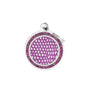 MyFamily Circle Saint Tropez Médaille d'identification pour animaux de compagnie lilas