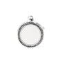 MyFamily Circle Saint Tropez Médaille d'identification pour animaux de compagnie, blanc
