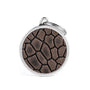 MyFamily Circle Bronx Tucson Médaille d'identification pour animaux de compagnie, gris