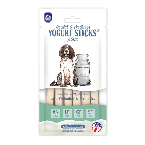 Himalayan Pet Supply Health & Wellness Yogurt Sticks Plain Dog Treats