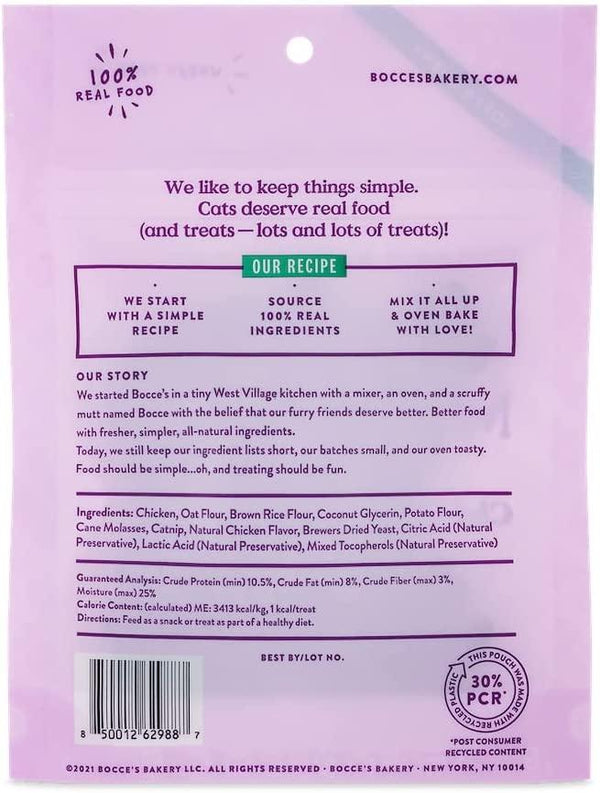 Bocce's Bakery All-Natural Catnip Munch Cat Treats