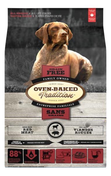 Oven-Baked Tradition Red Meat Grain-Free Dry Dog Food