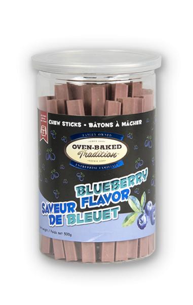 Oven-Baked Tradition Chew Sticks Blueberry Dog Treats