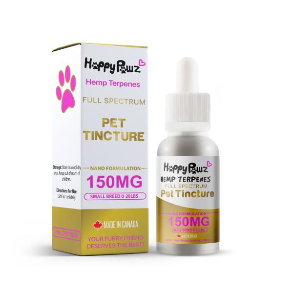 Happy Pawz Tincture Alternative Supplement for Pets, 150mg