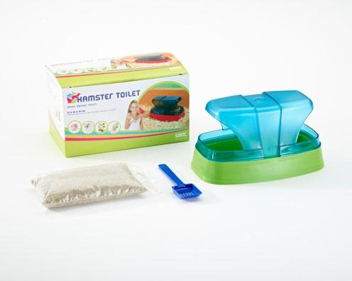 Savic Hamster Toilet with Poop Scoop & Litter
