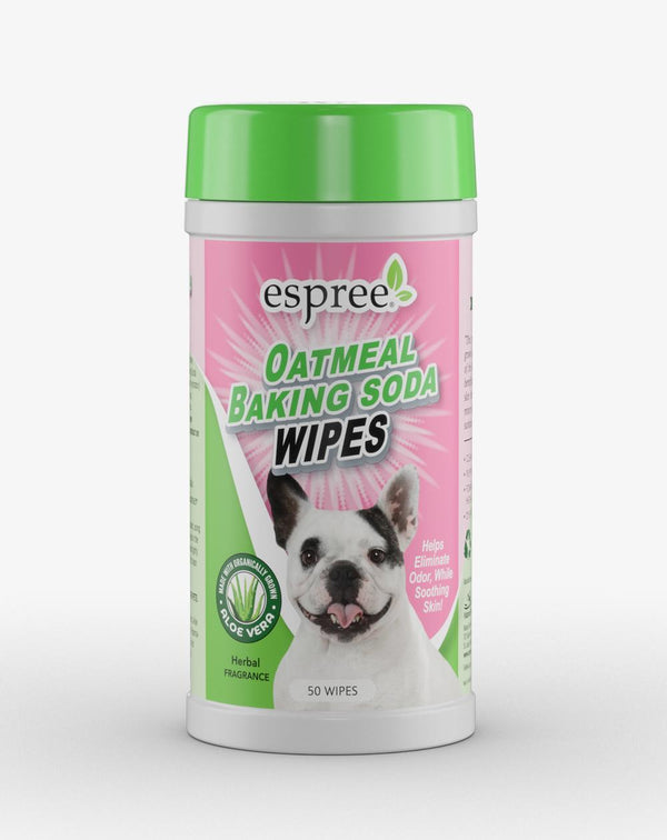 Espree Oatmeal Baking Soda Wipes for Dogs