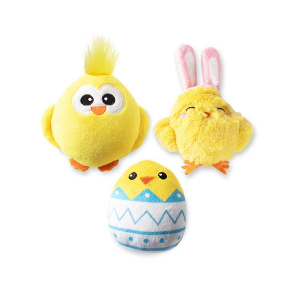 Pet Shop by Fringe Studio Minis Easter Chicks Dog Toy