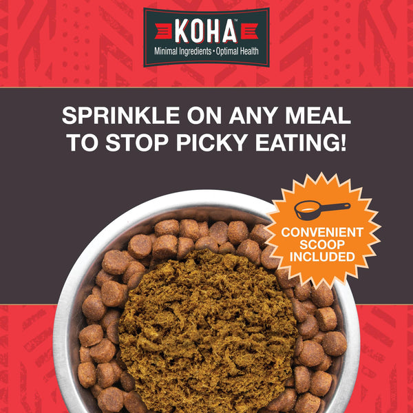 KOHA Raw Life Beef Freeze-Dried Dog & Cat Food Topper