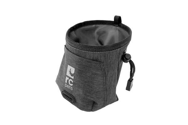 RC Pets Essential Dog Treat Bag, Heather Black