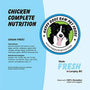 Happy Dogs Raw Pet Food Chicken Complete Nutrition Frozen Dog Food