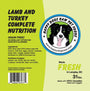Happy Dogs Raw Pet Food Lamb and Turkey Complete Nutrition Frozen Dog Food