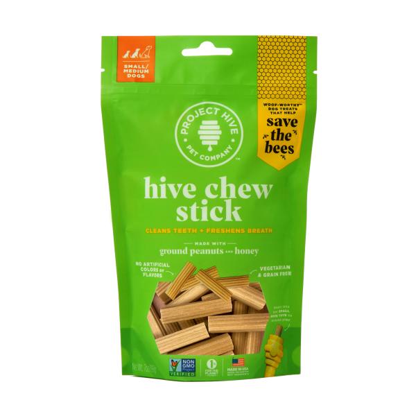 Project Hive Pet Company Hive Chew Stick Treats for Small to Medium Dogs
