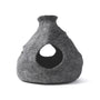 Dharma Dog Karma Cat Purr-a-Boo Cave Felted Wool Cat Bed, Grey