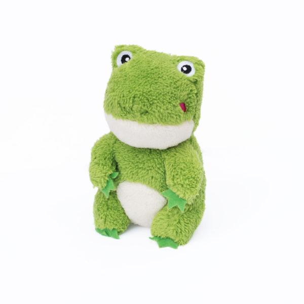 ZippyPaws Cheeky Chumz Frog Dog Toy