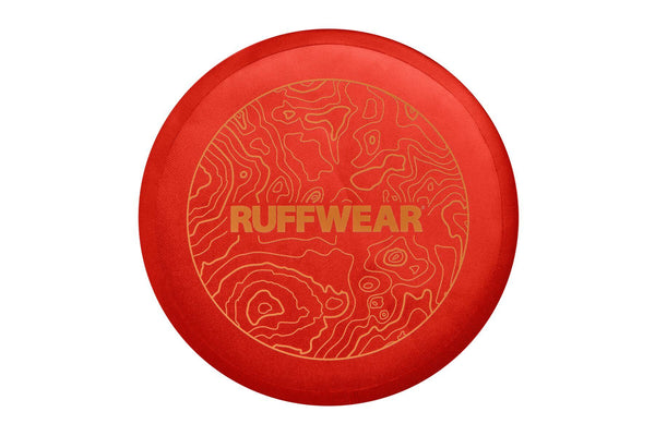 Ruffwear Camp Flyer Disc Dog Toy, Red Sumac