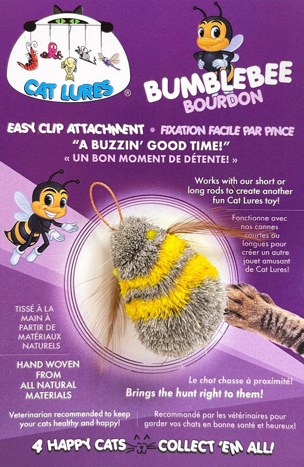 Go Cat Cat Lures Bumblebee Cat Toy