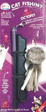 Go Cat Cat Lures Jouet pour chat Canne à pêche Mouche Poulpe Go Cat Cat Lures