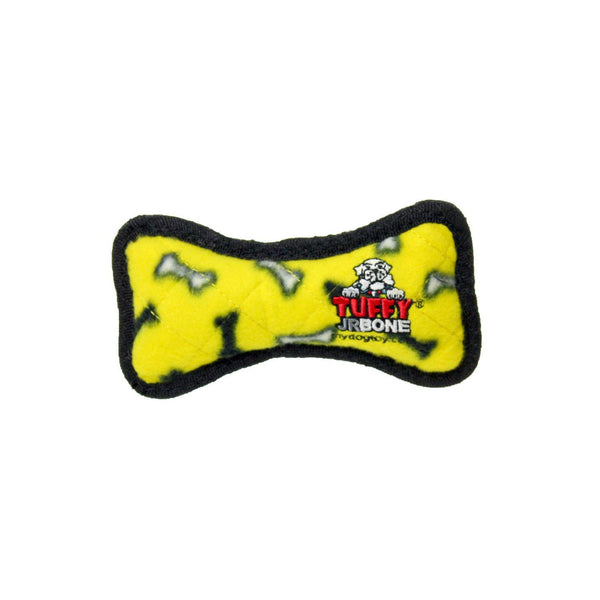 Tuffy Bone Dog Toy, Yellow Bone