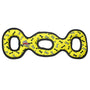 Tuffy Jouet pour chien Ultimate Tire-Tire 3 voies, Os jaunes