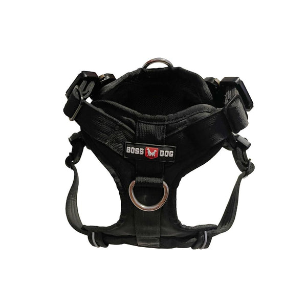 Boss Dog Tactical Dog Harness, Black