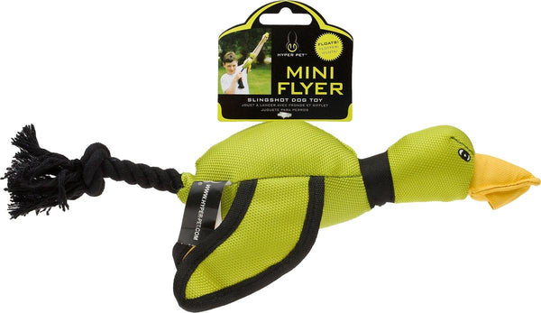 Hyper Mini Flyer Duck Slingshot Dog Toy