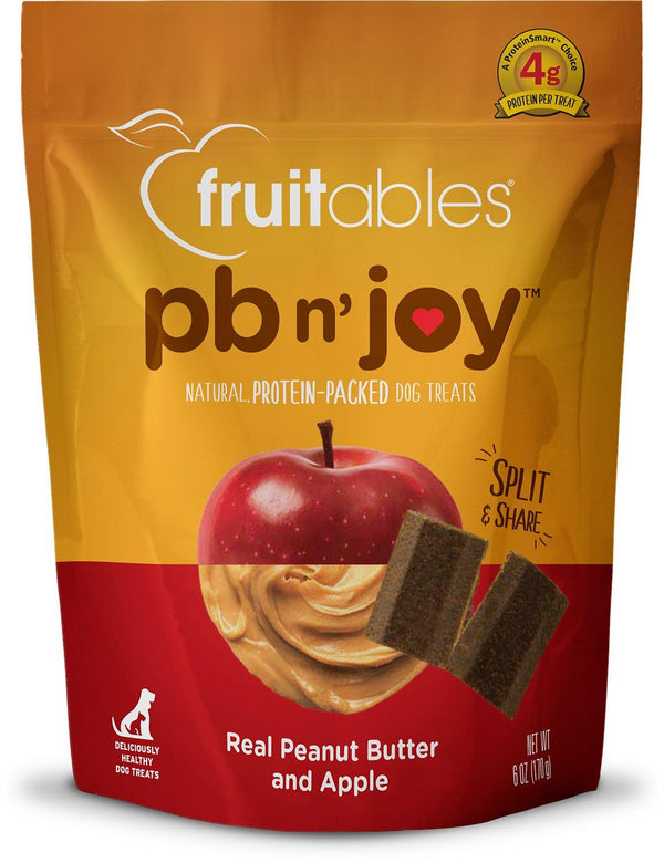 Fruitables pb ‘n joy Real Peanut Butter & Apple Dog Treats