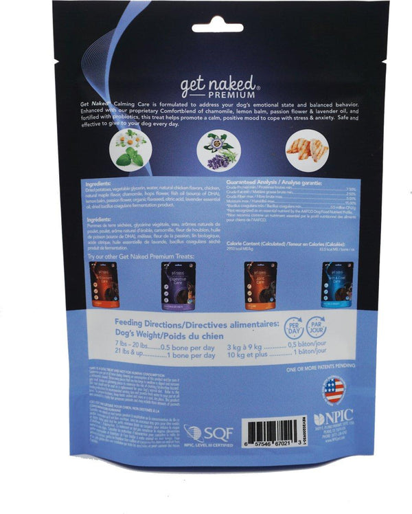 Get Naked Premium Friandises apaisantes sans céréales Poulet & Érable