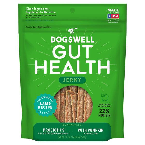 Dogswell Gut Health Lamb Jerky Dog Treats