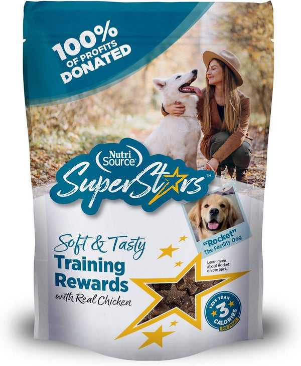 NutriSource SuperStars Soft & Tasty Chicken Training Dog Treats