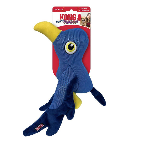 KONG Shakers Shimmy Seagull Dog Toy, Blue