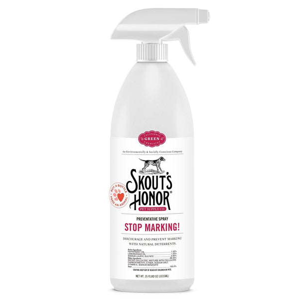 Skout's Honor Stop Marking! Preventative Deterrent Spray for Dogs