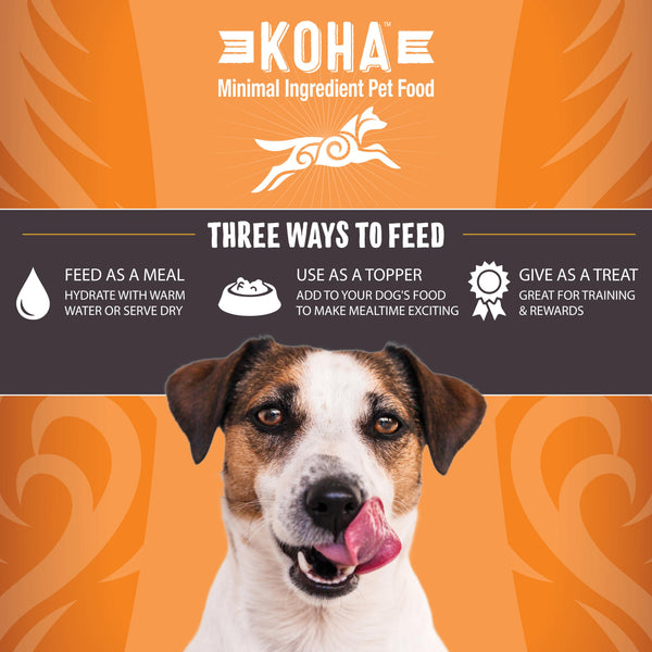 KOHA Raw Life Chicken Entree Freeze-Dried Raw Bites for Dogs