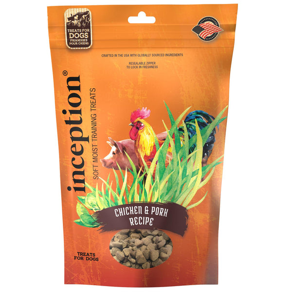Inception Chicken & Pork Recipe Soft Moist Dog Treats