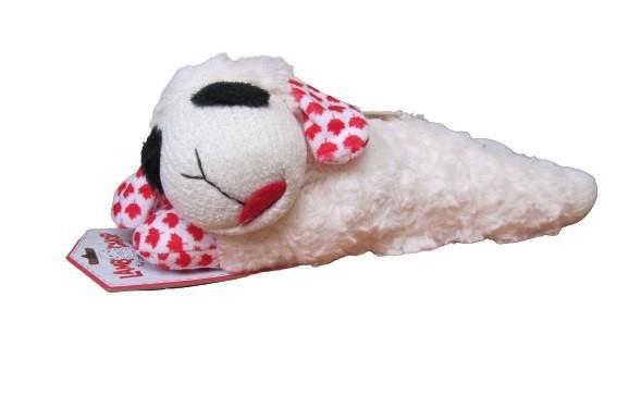 Multipet Canada Maple Leaf Lamb Chop Dog Toy