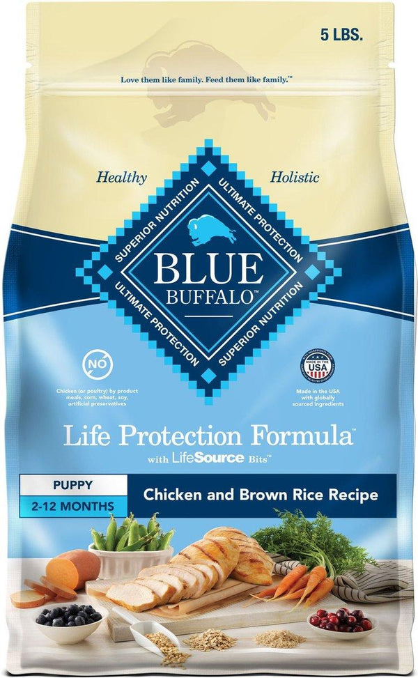 Blue Buffalo BLUE Life Protection Formula Puppy Chicken & Brown Rice Dry Dog Food
