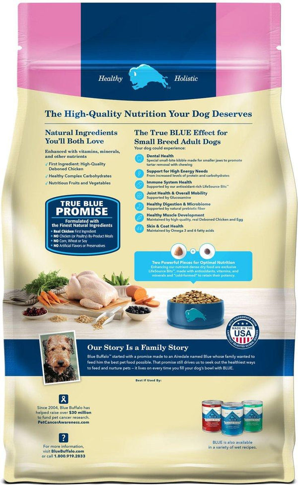 Blue Buffalo BLUE Life Protection Formula Small Breed Adult Chicken & Brown Rice Dry Dog Food