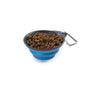 Dexas Gobelet de voyage pour animaux pliable, Pro Blue