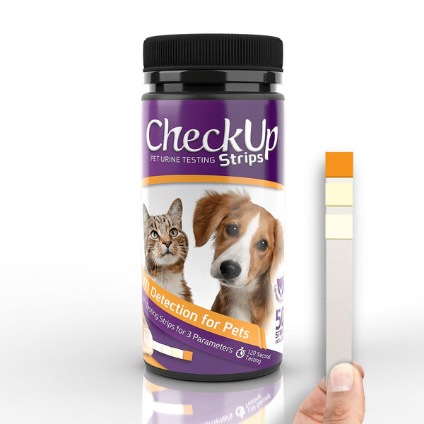 CheckUp UTI Detection Urine Testing Strips for Dogs & Cats